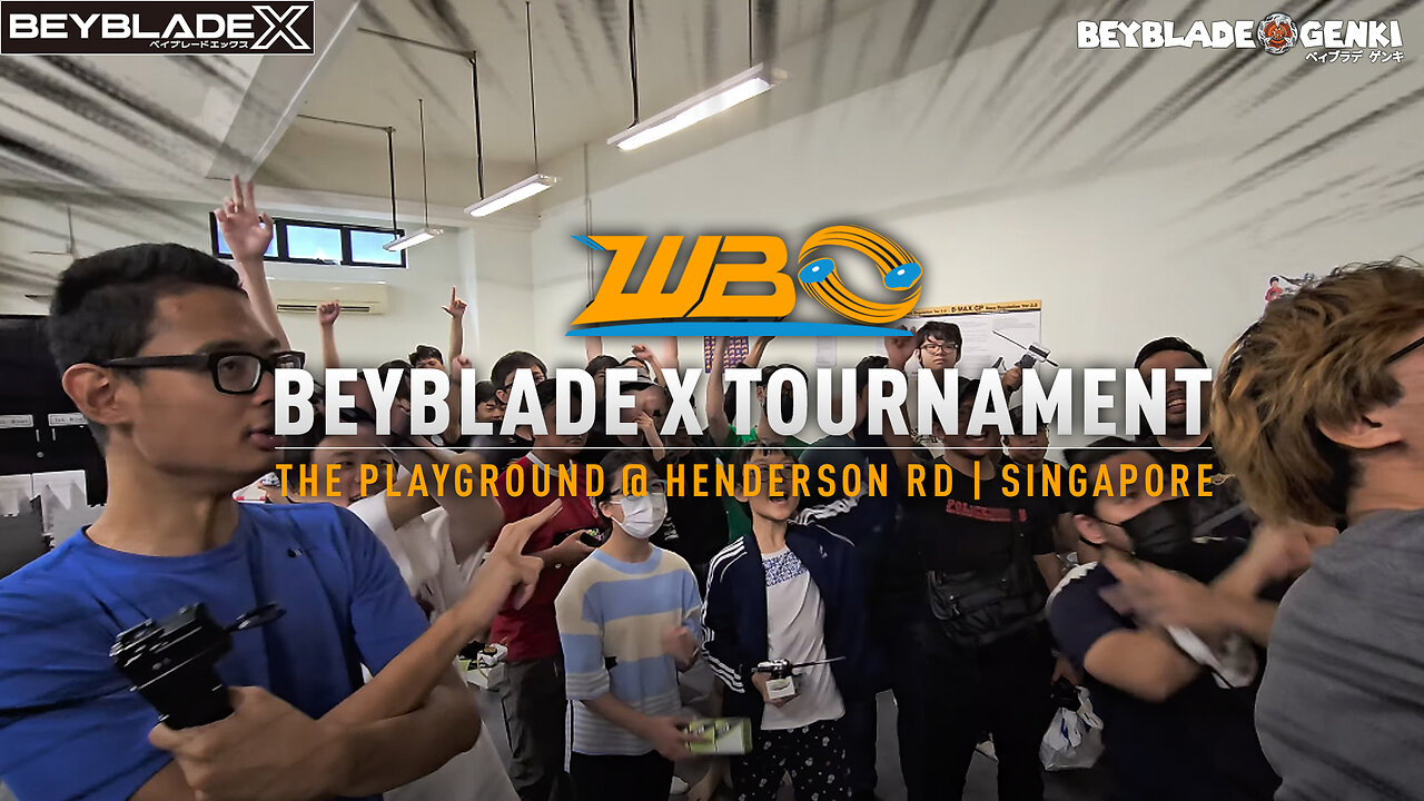 World Beyblade Organization (WBO) Beyblade X 10th Tournament | The Playground @ Henderson Rd | Singapore (ベイブレードX トーナメント)