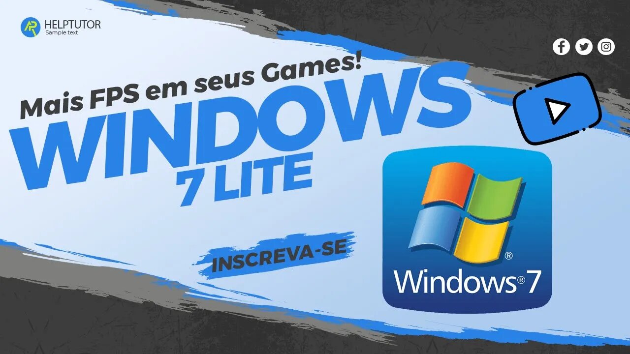 ☑️ WINDOWS 7 X64 OTIMIZADO SUPER RÁPIDO PARA COMPUTADORES ANTIGOS