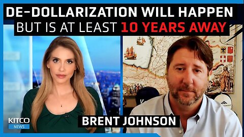 Global debt crisis to trigger violent USD spike, de-dollarization a decade away - Brent Johnson