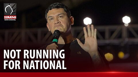 Mayor Baste Duterte clarifies he's not interested for a national position