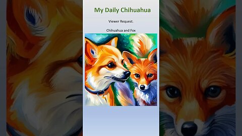 Viewer Request: Chihuahua and Fox. Can the ai figure it out? #shorts