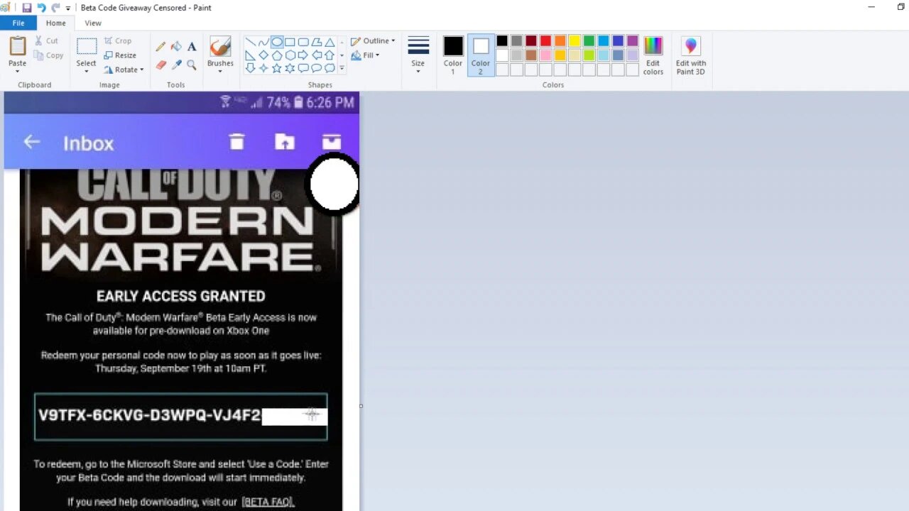 Call Of Duty #ModernWarfare Beta Code Giveaway
