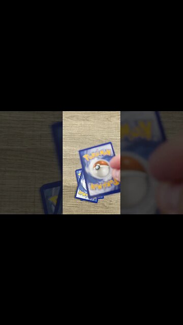 #SHORTS Unboxing a Random Pack of Pokemon Cards 372