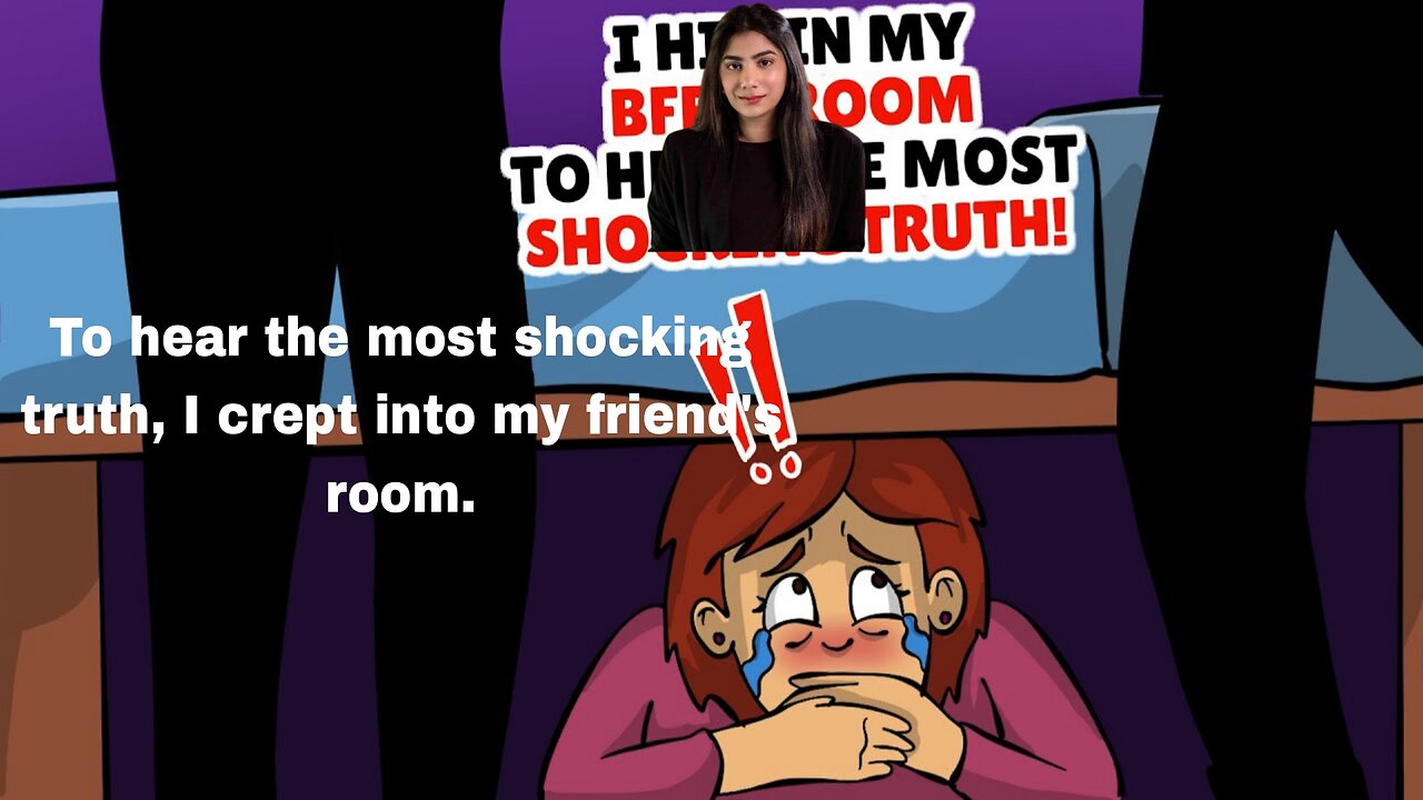 To hear the most shocking truth, I crept into my friend's room.