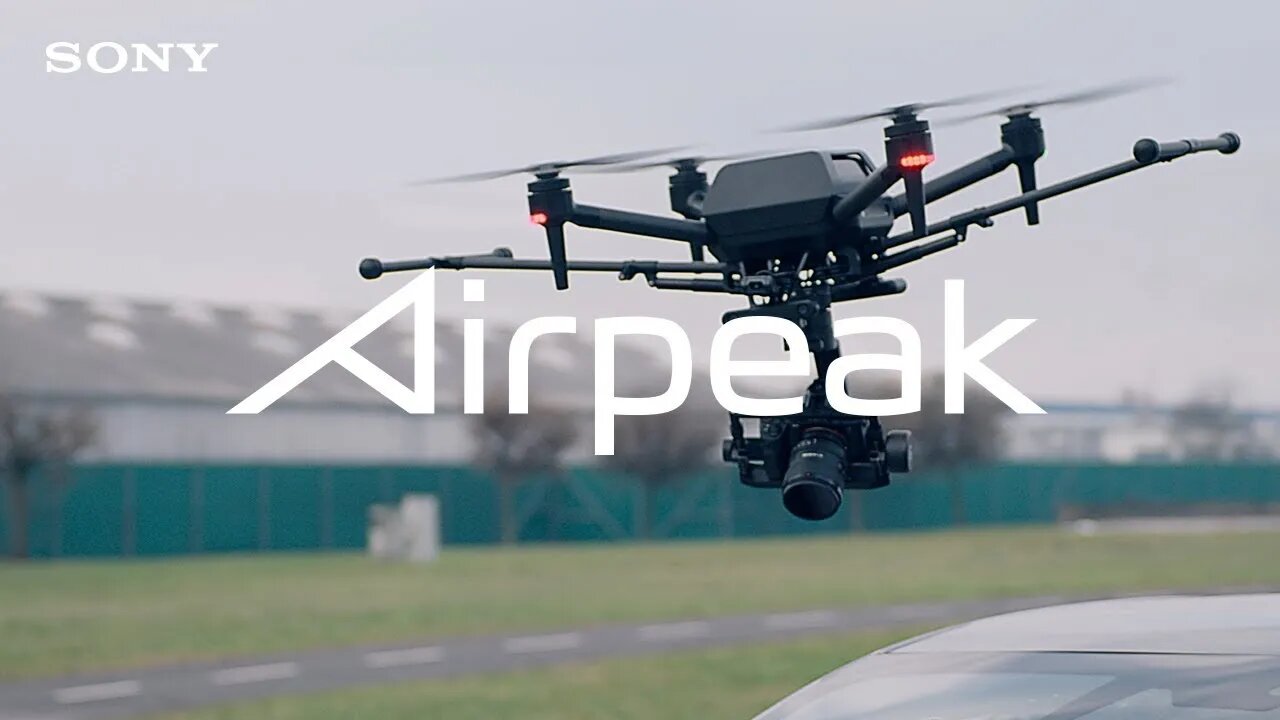 Airpeak | Aerial Shooting of VISION-S Road Test