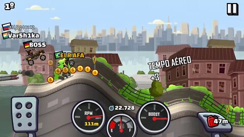 #hillclimbracing2 #corrida ENTRE NA EQUIPE , NOME OS LEOES !