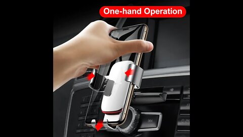 Gravity car mobile holder | Phone holder for car | Universal mobile phone holder for car