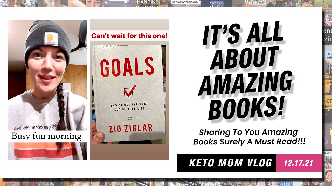 Have You Read Amazing Books? Let Me Share Some Amazing Titles | Keto Mom Vlog