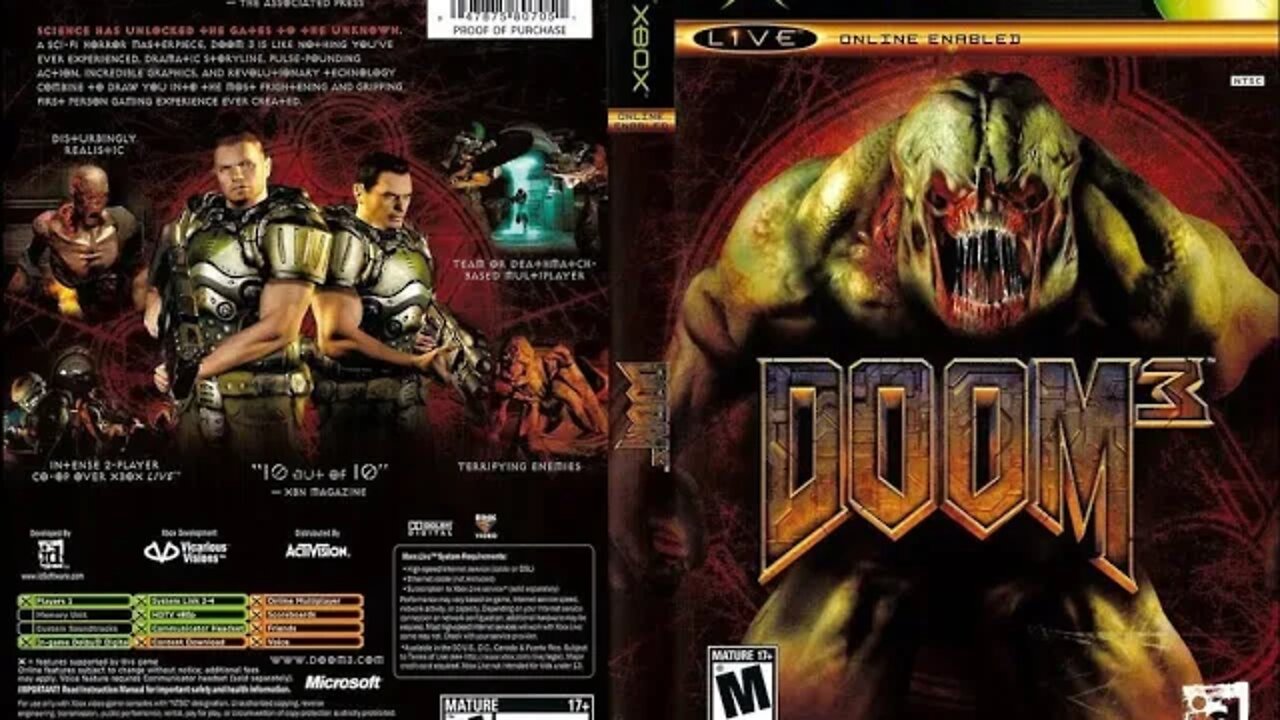 Doom 3 direto do Xbox Clássico!