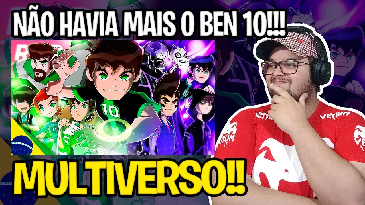 REACT Rap do Ben 10 (Omniverse) - NÃO HAVIA MAIS O BEN | IRON MASTER