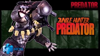 Hiya Toys Predator Jungle Hunter Battle Damage Exquisite Mini @The Review Spot