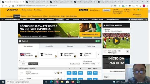 LUCRO 100% GARANTIDO UTILIZANDO BÔNUS DA BETFAIR - 06/04/22