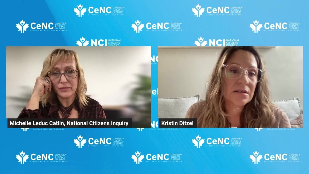 Follow-Up with Kristin Ditzel | National Citizens Inquiry