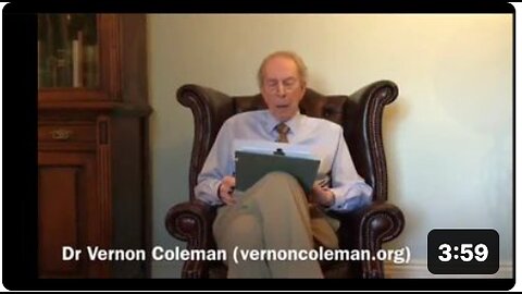 Dr. Vernon Coleman Finally! Medical Proof the Covid Jab is Murder