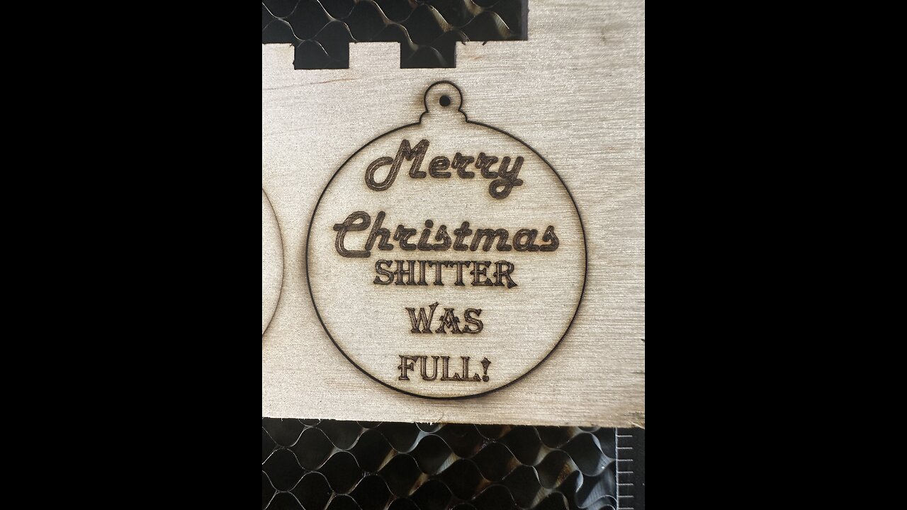 Personalized ornaments OMtech AF2028-80