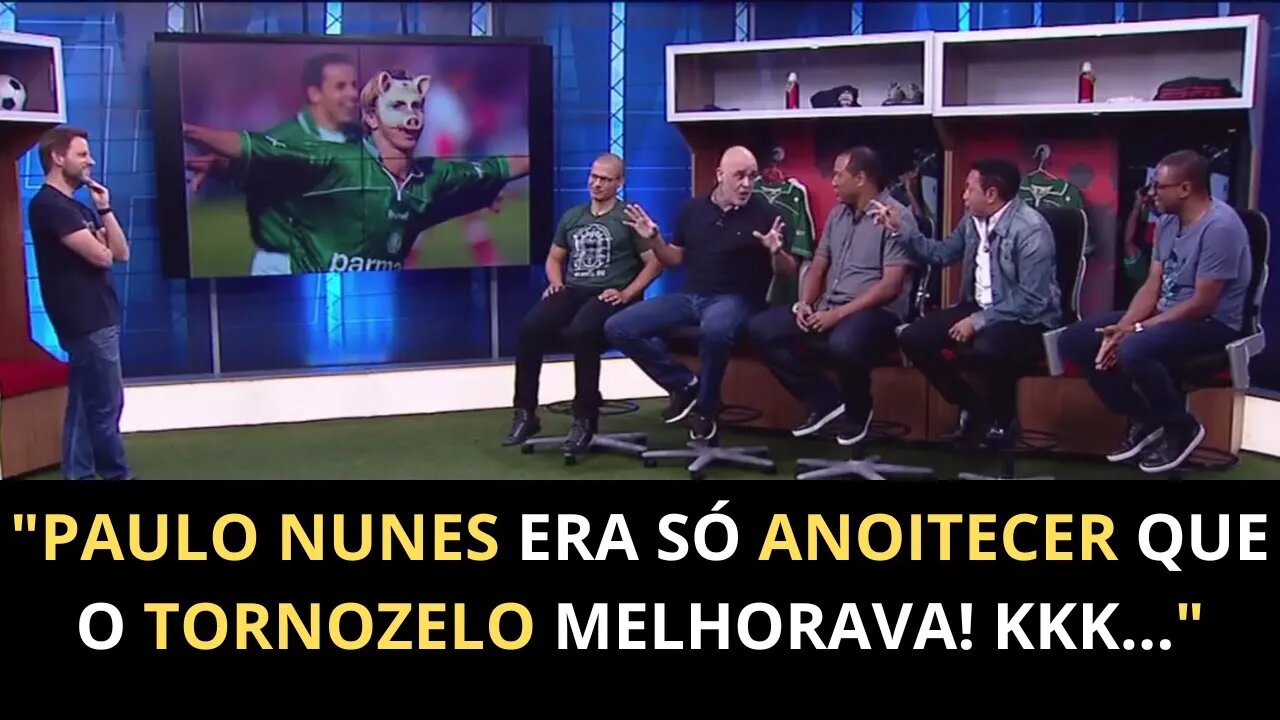 MARCOS FALANDO DO PAULO NUNES A NOITE| RESENHA ESPN MARCOS OSÉAS E JÚNIOR