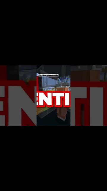 MINECRAFT: ATHOS E O DETECTOR DE MENTIRAS!! #shorts