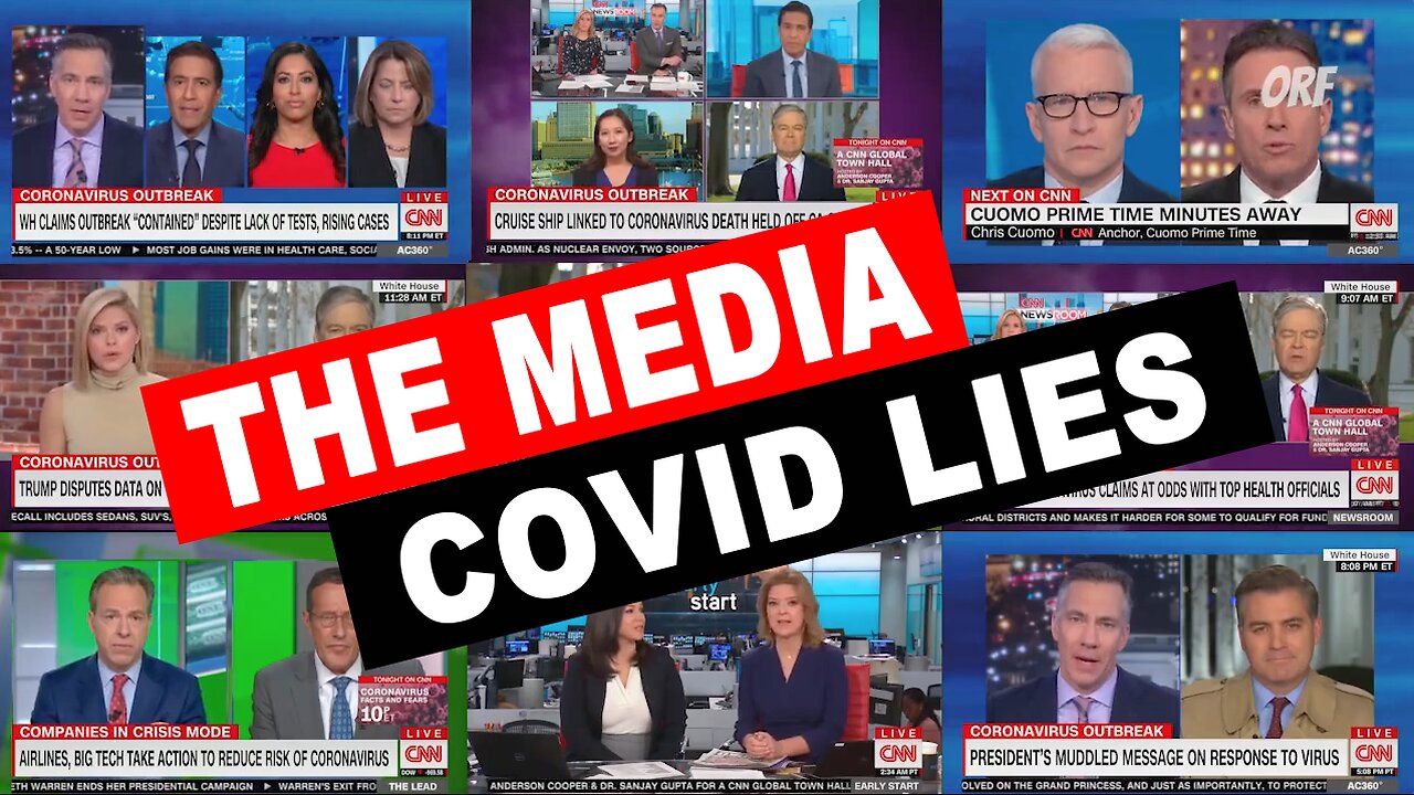 The BIG FAT Covid Lie That Started It All ... And the Lying, Mockingbird Media Are Doing it Again!