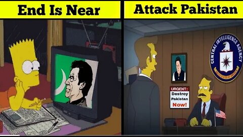 Creepy Simpsons Cartoons Prediction About Pakistan | Huzayfa Tv