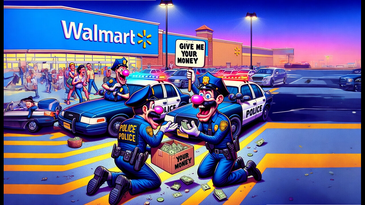 Zany Day at Walmart: Cornwall Ontario Cops Turn to Tip Jars!