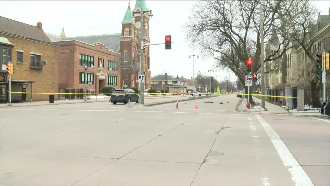 Pedestrian dies after being struck near Layton and Greenfield