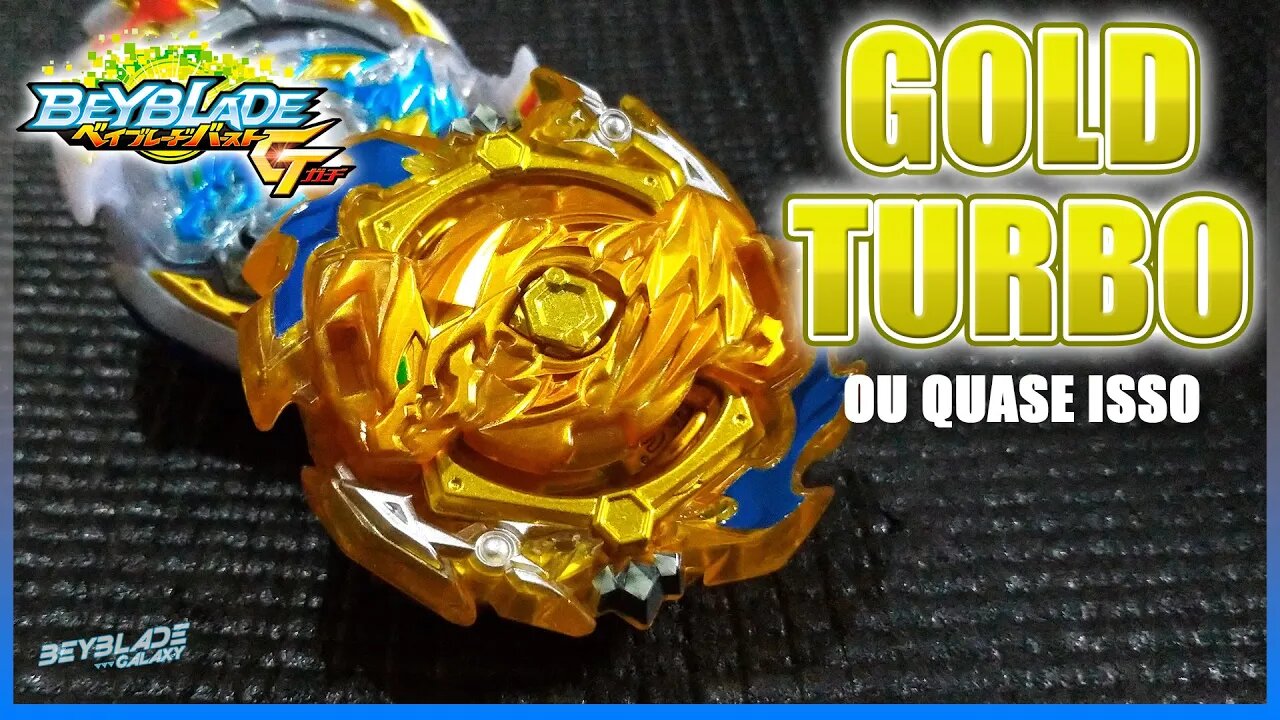 Abrindo CHARGE dourado! - Beyblade Burst