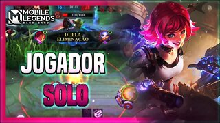 VOCÊ LITERALMENTE TEM QUE JOGAR SOZINHO PQ... | Mobile legends