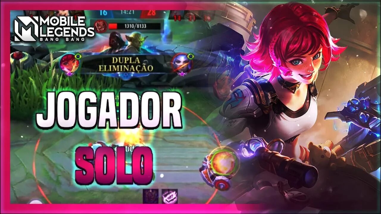 VOCÊ LITERALMENTE TEM QUE JOGAR SOZINHO PQ... | Mobile legends