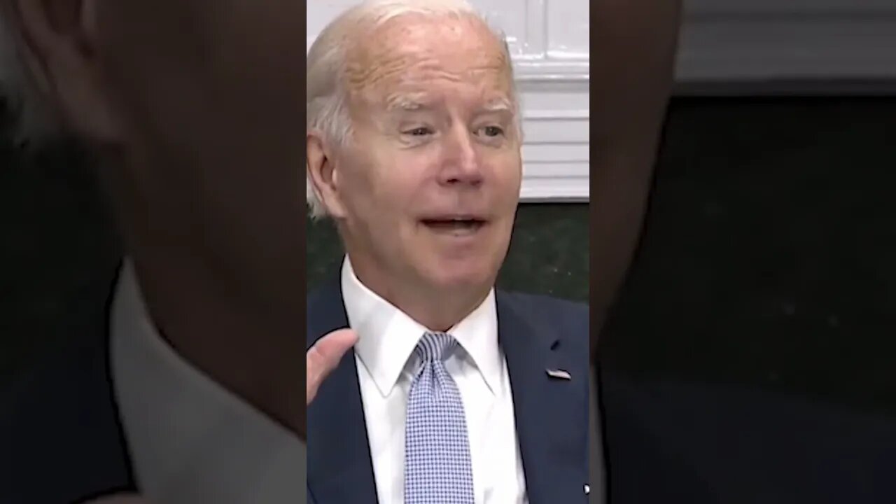 Biden's Handlers FREAK OUT When He Goes Off-Script | #shorts