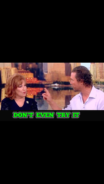 Matthew McConaughey on the View