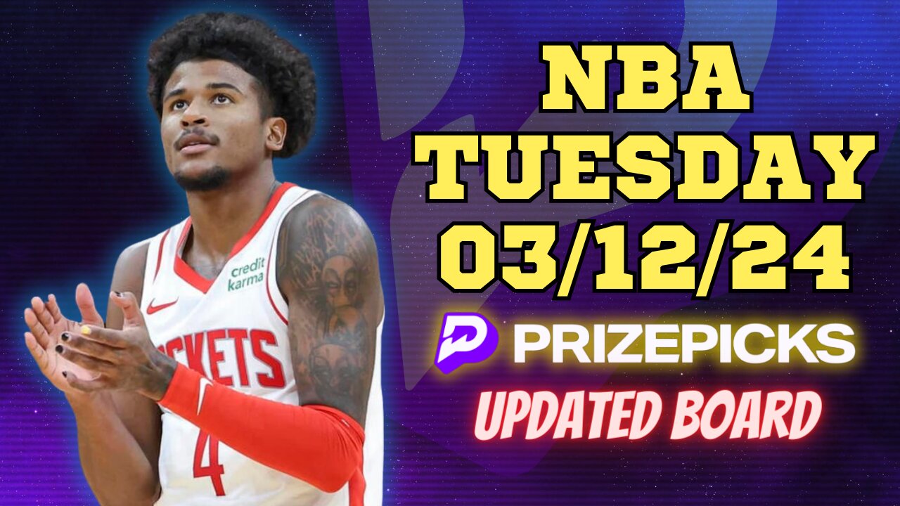 #PRIZEPICKS | BEST PICKS FOR #NBA TUESDAY | 03/12/24 | BEST BETS | #BASKETBALL | TODAY | PROP BETS