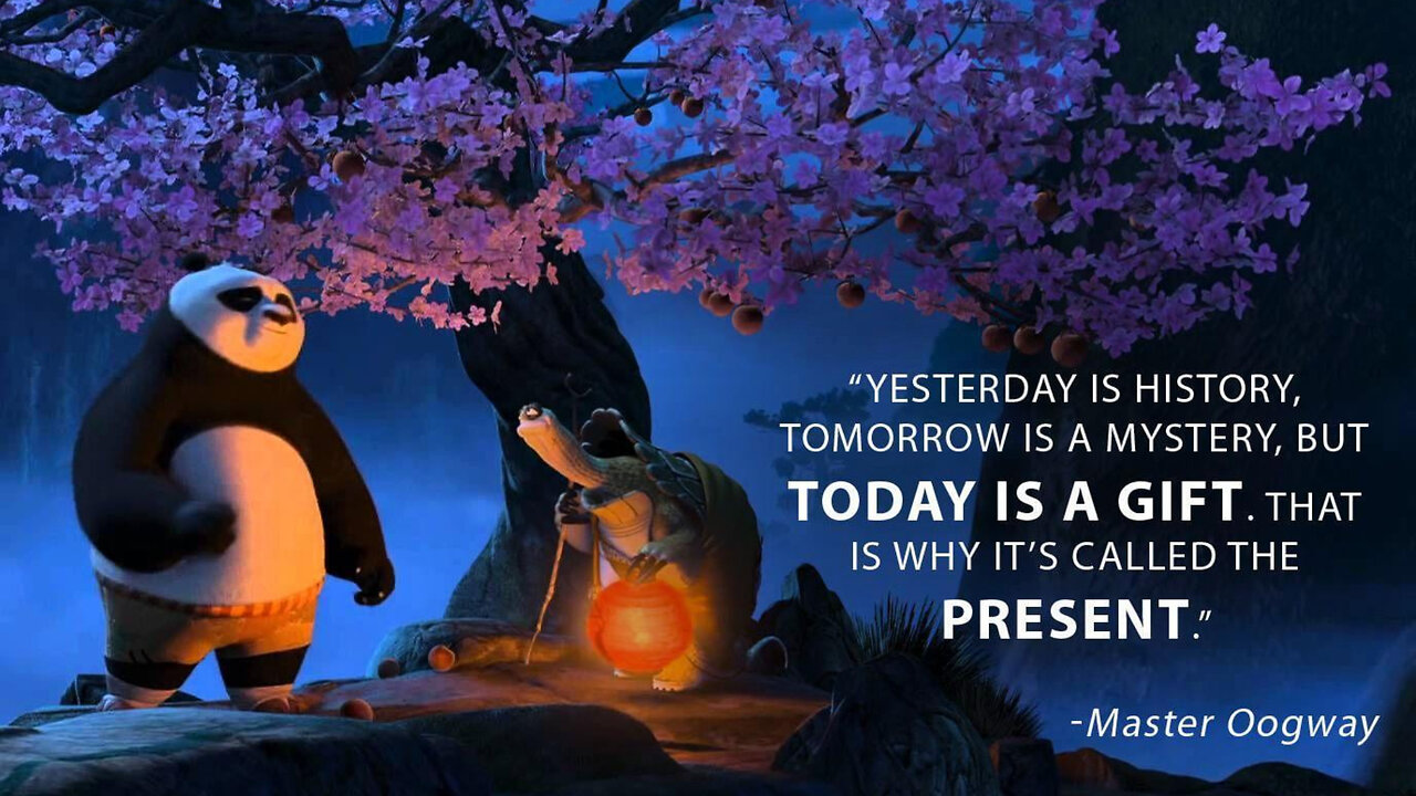 Unleashing the Wisdom: Kung Fu Panda's Timeless Lessons and Values#kunfupanda #animation