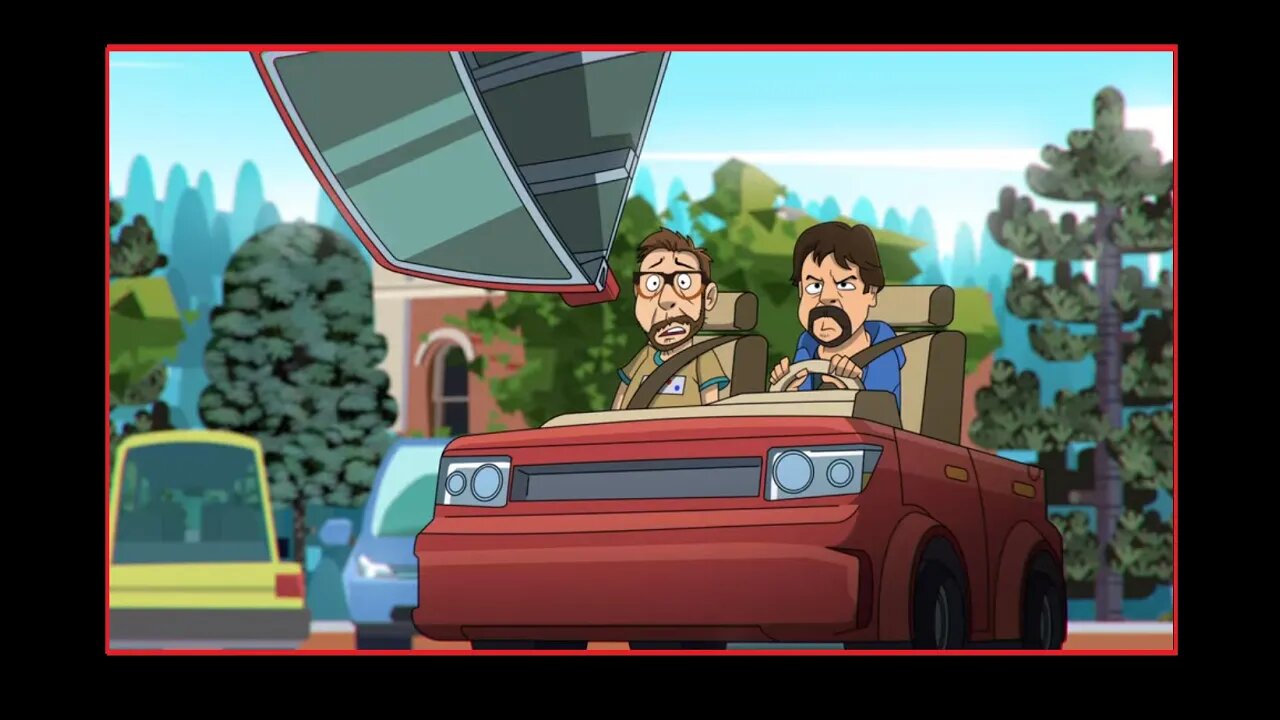 Question - Who Are These Two Men Done in Cameo Art in Season 2 Episode 5 The New Recruit