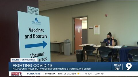 Pima County rolls out COVID vaccines for patients under 5 years old