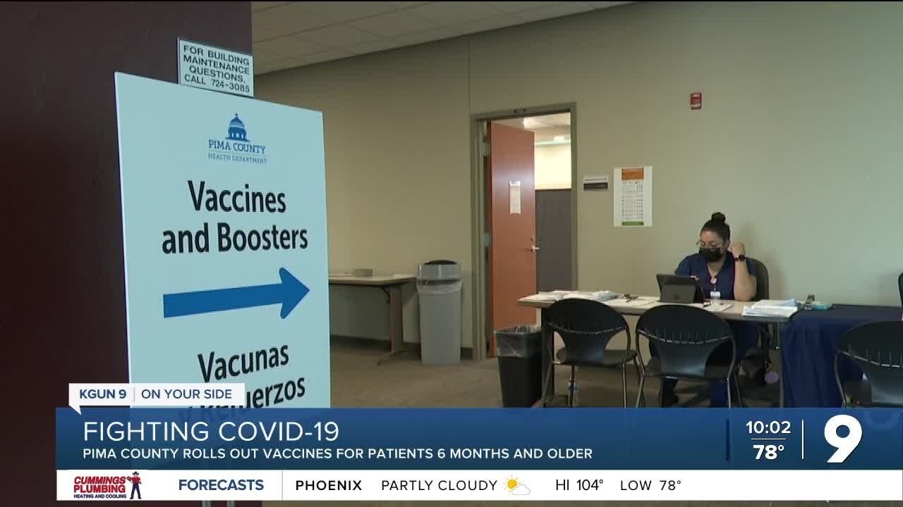 Pima County rolls out COVID vaccines for patients under 5 years old