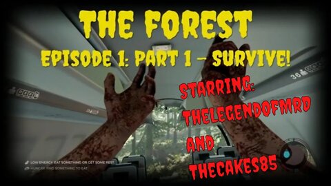 The Forest - Episode 1: Part 1 Survive! [PS4]