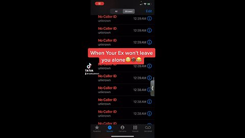 When your Ex won’t leave you alone🙄