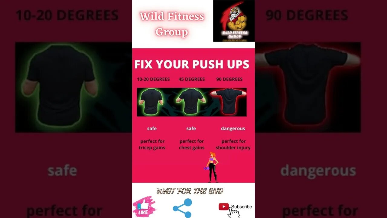 🔥Fix your push ups🔥#shorts🔥#wildfitnessgroup🔥15 April 2022🔥