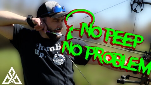 NO PEEP SIGHT 150 YARD SHOT (Part One) - How I FINALLY Defeated Target Panic