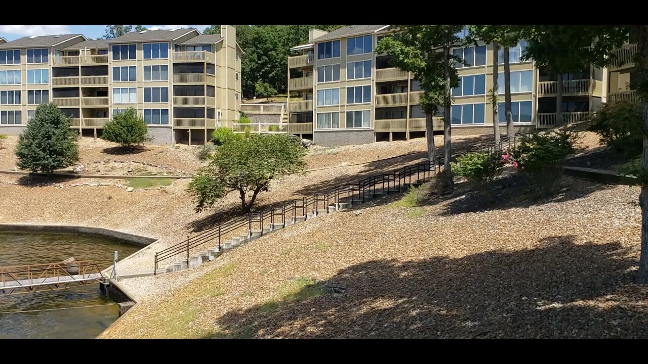 A View from the Shady Pool Area