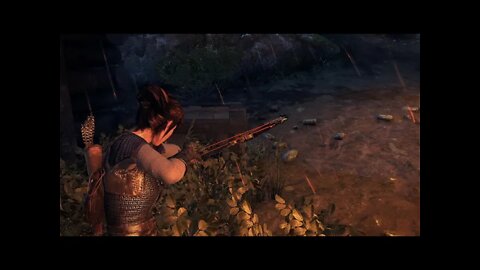 Lara Croft having fun