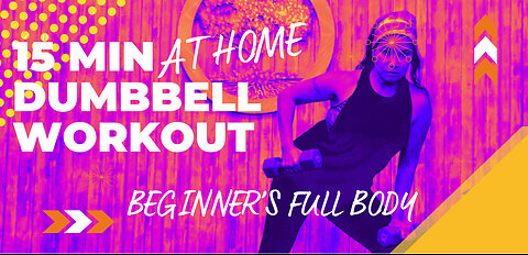 15 Min At Home Dumbbell Workout