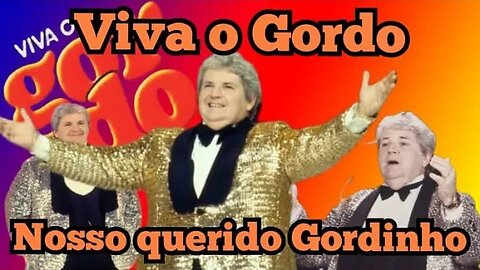 Viva o Gordo; um é pouco dois é bom e vários já é demais 😂😂