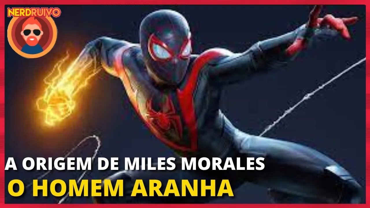 A ORIGEM CLASSICA DO HOMEM ARANHA DE MILES MORALES