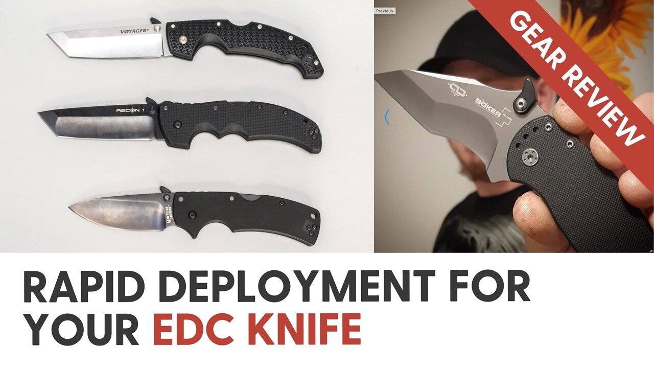 Rapid Deployment for your EDC Knife