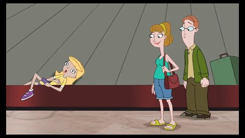 Collecting your teenage girl after an 18 hour flight | Phineas and Ferb