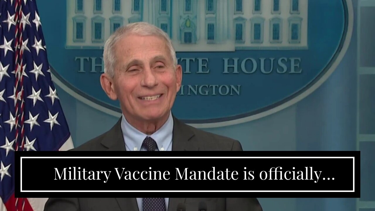 Military Vaccine Mandate is officially dead…