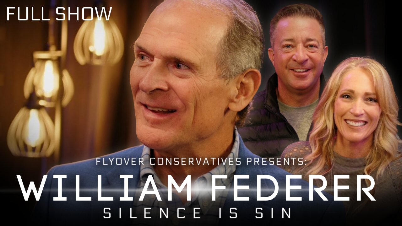 BILL FEDERER | Silence is SIN! Speak Now or Forever Lose Your Freedom. - Flyover Deep Dive; Economic Update - Dr. Kirk Elliott; Here are 3+ [ N A T U R A L ] Tips to Stay Healthy - Dr. Troy Spurrill | FOC Show