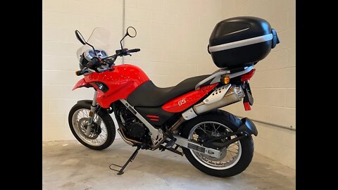 09 BMW G650GS ZW17042