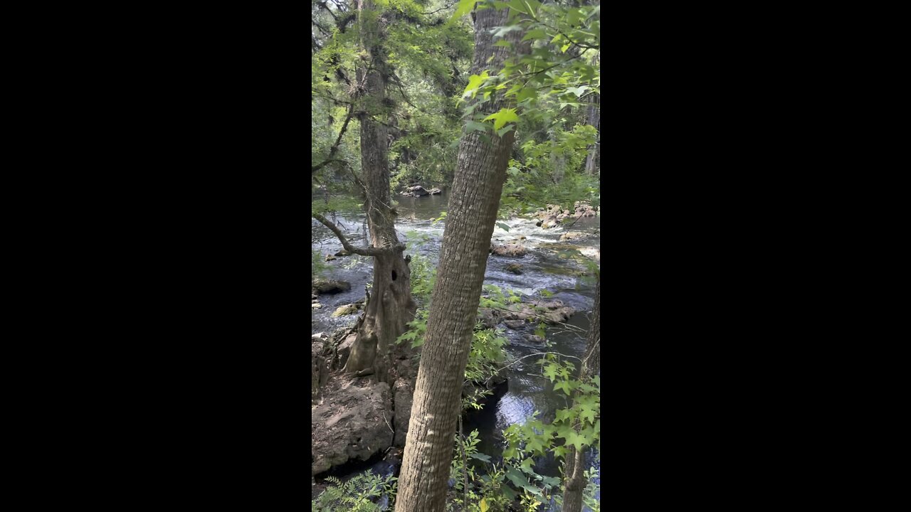 Hidden Florida waterfall